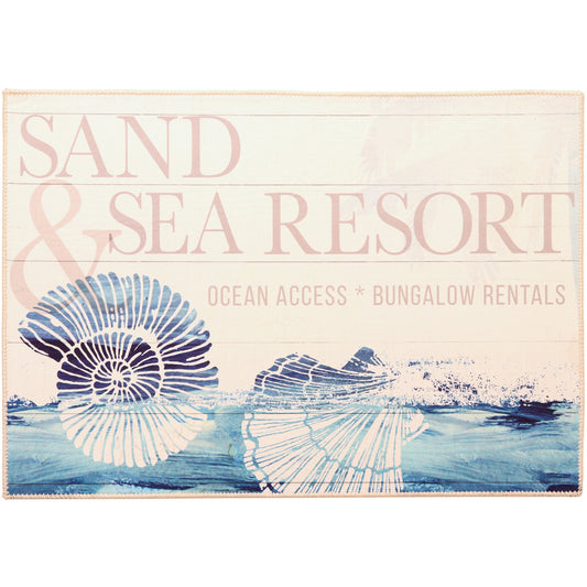 Sand & Sea Resort Olivia's Home Accent Washable Rug 22" x 32"